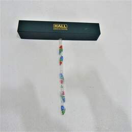 Hall Crystal Flutes Brand 0112/Poppy Model Key of C Glass Piccolo w/ Original Box