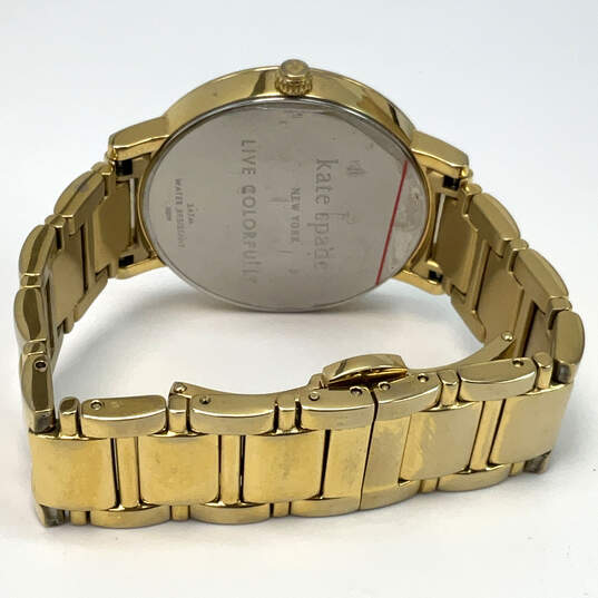 Designer  Kate Spade New York 0009 Stainless Steel Analog Quartz Wristwatch image number 3