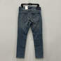 NWT Womens Blue Denim Medium Wash 5 Pocket Design Skinny Jeans Size 33/30 image number 2