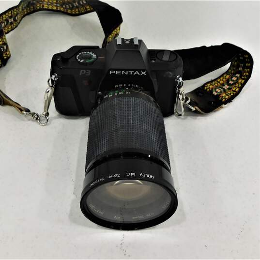 Pentax P3 SLR 35mm Film Camera W/ 28-200mm Lens & Case image number 2