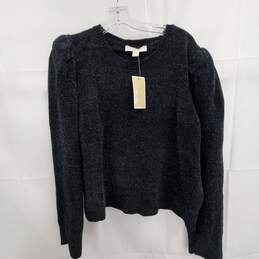 Michael Kors Black/Silver Sweater Size XL