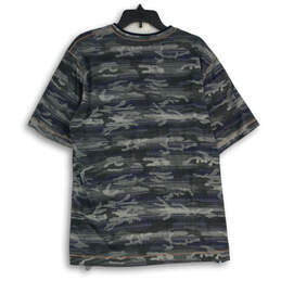 Mens Gray Blue Heather Crew Neck Short Sleeve Pullover T-Shirt Size XL alternative image