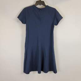 Uniqlo Women Blue Midi Dress Sz M NWT alternative image