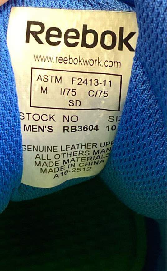 Reebok DMX Flex Work Alloy Toe Shoes Size 10.5 Grey image number 8