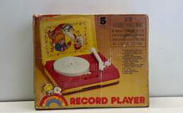 Vintage Rainbow Bright 1983 Record Player Vintage Vanity Fair Phono's