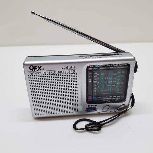 QFX FM/MW/SW1-7 9 Band Radio-For Parts/Repair image number 2