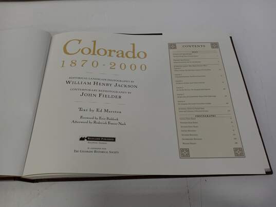 Colorado 1870-2000 W.H. Jackson & John Fielder Photography Book image number 2