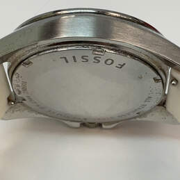 Designer Fossil ES-2344 Silver-Tone Stainless Steel Analog Wristwatch alternative image