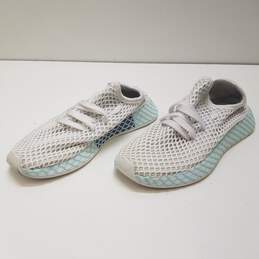 Adidas Deerupt Runner White Clear Mint Athletic Shoes Women's Size 6