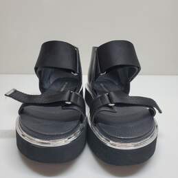 United Nude Delta Run Black and Silver Sandals Size 41 EU 9 US alternative image