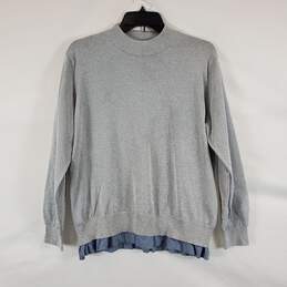 Acne Studios Women's Silver Sweatshirt SZ XS