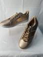 Womens Guess Gold Sneakers Size 26 EURO image number 4