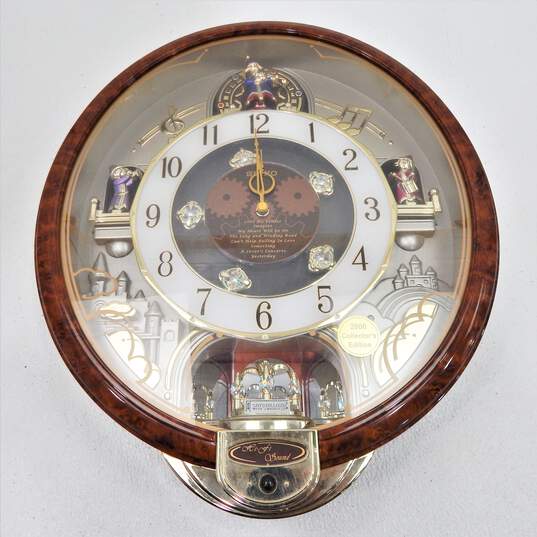 Buy the Seiko 2006 Collectors Edition Musical Clock Swarovski |  GoodwillFinds