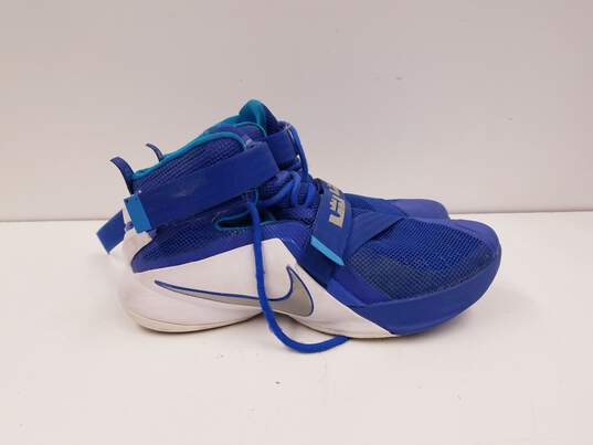 Nike Lebron James Men Blue Size 10 image number 2
