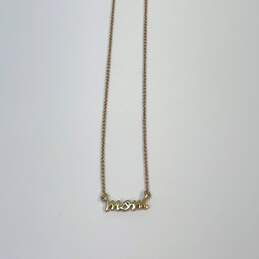 Designer Kate Spade New York Gold-Tone Mom Link Chain Necklace alternative image