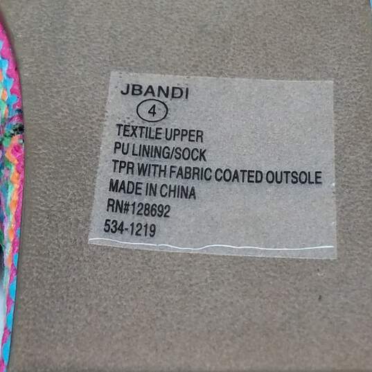 Steve Madden Strappy Bandi Wedge Sandals Denim/Multicolor Size 4 image number 6