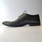 Hugo Black Oxford Dress Shoes Size 11 image number 2