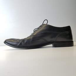 Hugo Black Oxford Dress Shoes Size 11 alternative image