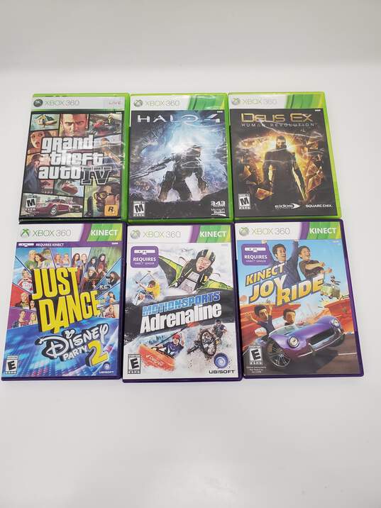 Lot of 6 Xbox 360 Game Disc ( Halo4) Untested image number 1