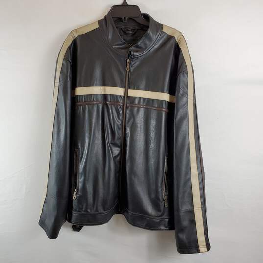 PX Clothing Men Black Jacket XL image number 1