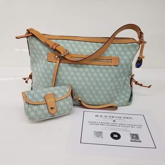 Louis Vuitton - Authenticated Handbag - Cloth Green for Women, Very Good Condition
