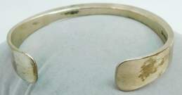 Kasityo Finland Sterling Silver Modernist Cuff Bracelet 34.6g alternative image
