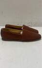 Nisolo Alejandro Woven Brown Leather Loafer Casual Shoes Men's Size 8 image number 1