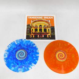 Tangerine Dream Live 1975 Repress 2LP Vinyl Record Orange And Blue Colored