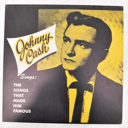 2003 Repress Johnny Cash Songs That Made Him Famous Vinyl Record
