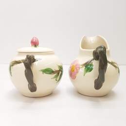 Franciscan Pottery  Desert Rose China  Cream and Sugar Set alternative image