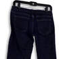 Womens Blue Denim Medium Wash Pockets Regular Fit Straight Jeans Size 4 image number 4