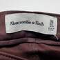 Abercrombie & Fitch Brown Faux Leather Pants Women's 36 image number 3
