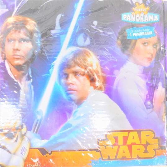 Sealed Star Wars Panorama Puzzle 3 Puzzles Jigsaw 211 Pieces Total image number 4