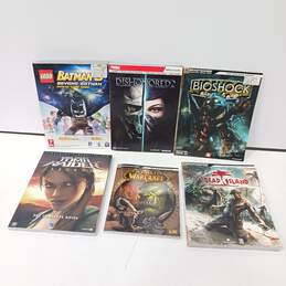 6 Assorted Game Manuals