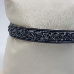 FAS Sterling Silver Braided Design 6 Inch Cuff Bracelet 20.6g alternative image