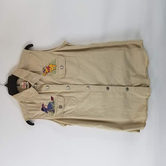 The Disney Store Girl Tan Winnie The Pooh Vest L image number 1