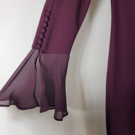 Calvin Klein Women's Purple Bodycon Dress SZ 4 NWT image number 2