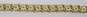 14K Yellow & White Gold Sapphire Tennis Bracelet 6.7g image number 5