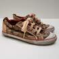 Coach Barrett Signature Multi Low Brown Sneakers Women's Size 6M image number 7
