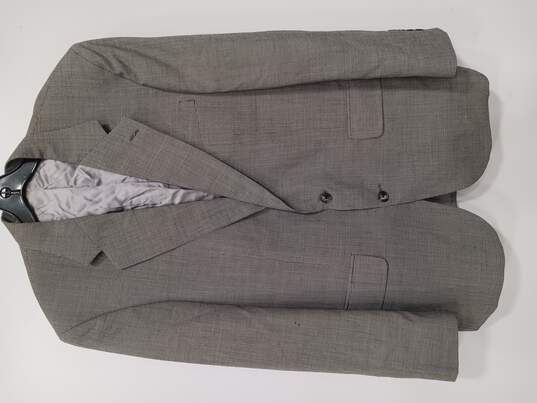 Lands End Men's Wool Gray Blazer Size 42R image number 1