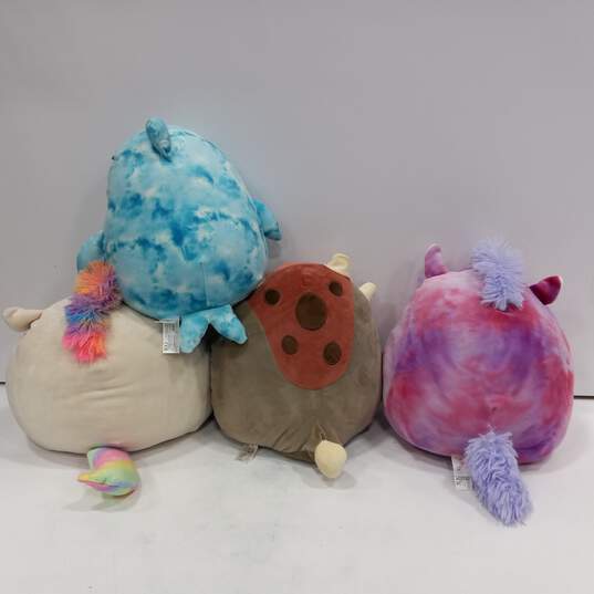 Bundle of 4 Assorted Squishmallow Plush Toys image number 2