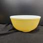 Two Vintage Pyrex Yellow Mixing Bowls image number 4