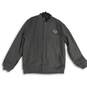 Diamond Supply Co. Mens Gray Button Front Letterman Varsity Jacket Size XL image number 1