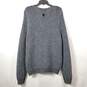 Philipp Plein Men Gray Knit Sweater L image number 2