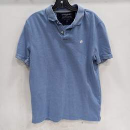 Banana Republic Men's Blue Slim Fit Cotton Polo Shirt Size XL Tall