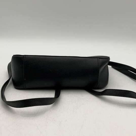 Kate Spade Womens Black Adjustable Strap Inner Zip Pocket Crossbody Bag Purse image number 4