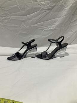 Women's Silver Wedge Sandals- Calvin Klein alternative image
