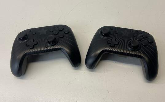 Set Of 2 PDP Wired Pro Controllers For Switch For Parts/Repair- Super Mario Star image number 1