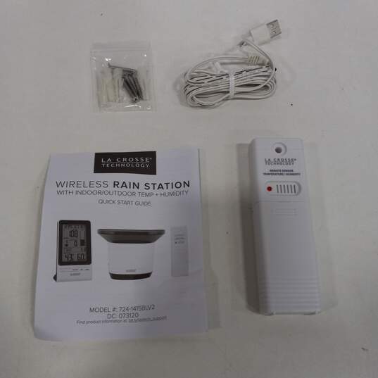 La Crosse Technology Wireless Rain Station Indoor/Outdoor Temp & Humidity 724-1415BLv2 image number 7
