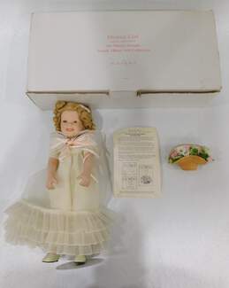 Danbury Mint Shirley Temple Flower Girl Family Album Doll IOB